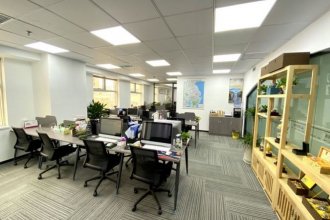 Well-Lit Office Suite with Full Amenities: Net Rental Offer, Quick Changes - Free Needs Consultancy Listing on SmartShanghai housing